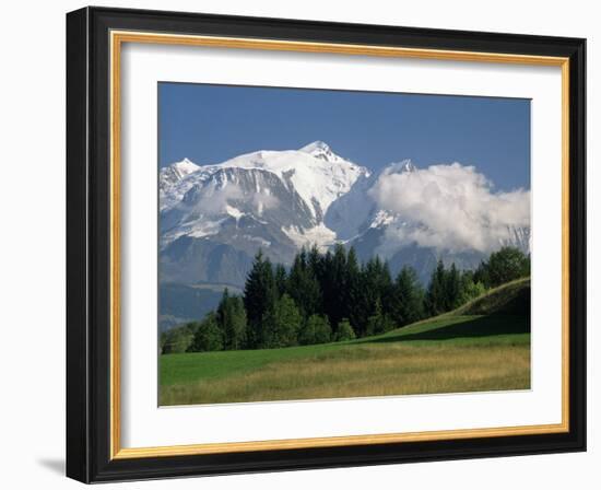 Mont Blanc, Haute Savoie, Rhone Alpes, French Alps, France-Michael Busselle-Framed Photographic Print