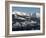 Mont Blanc Mountain Range, Mont D'Arbois in Megeve, Haute-Savoie, French Alps, France, Europe-Godong-Framed Photographic Print