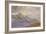 Mont Dauphiny, Near Chartreuse (W/C and Pencil on Paper)-John Ruskin-Framed Giclee Print
