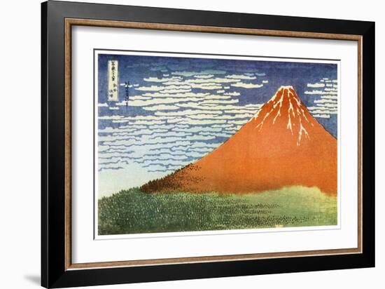 Mont Fuji, Japan, C1823-Katsushika Hokusai-Framed Giclee Print