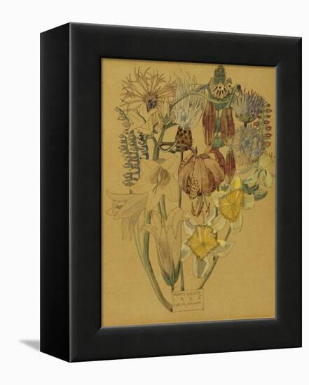 Mont Louis - Flower Study, 1925-Charles Rennie Mackintosh-Framed Premier Image Canvas