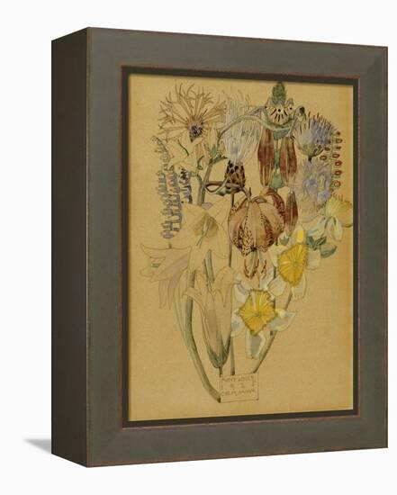 Mont Louis, Flower Study, 1925-Charles Rennie Mackintosh-Framed Premier Image Canvas