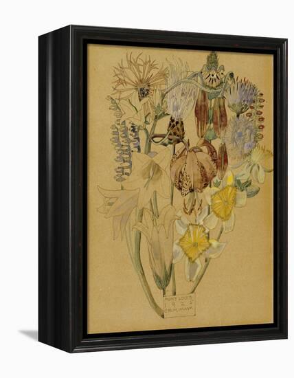 Mont Louis, Flower Study, 1925-Charles Rennie Mackintosh-Framed Premier Image Canvas
