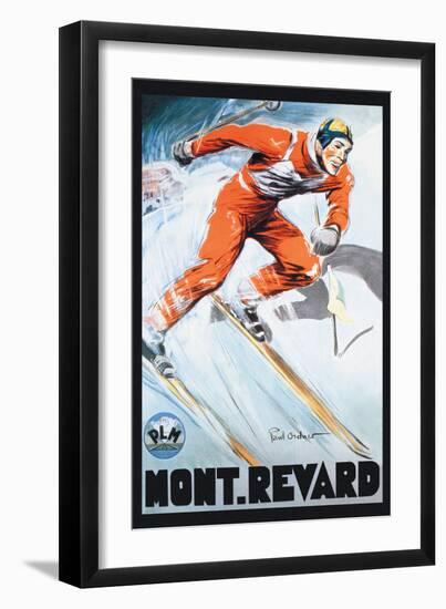 Mont. Revard-Paul Ordner-Framed Art Print