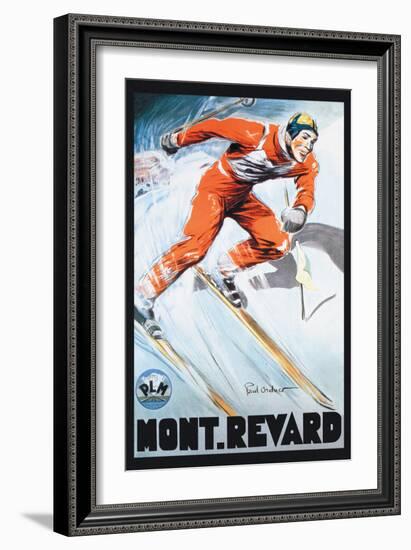 Mont. Revard-Paul Ordner-Framed Art Print