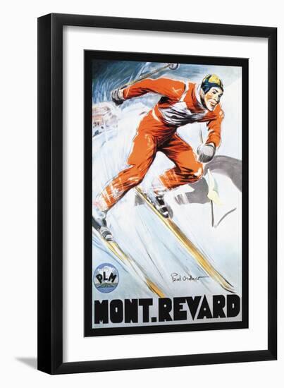 Mont. Revard-Paul Ordner-Framed Art Print