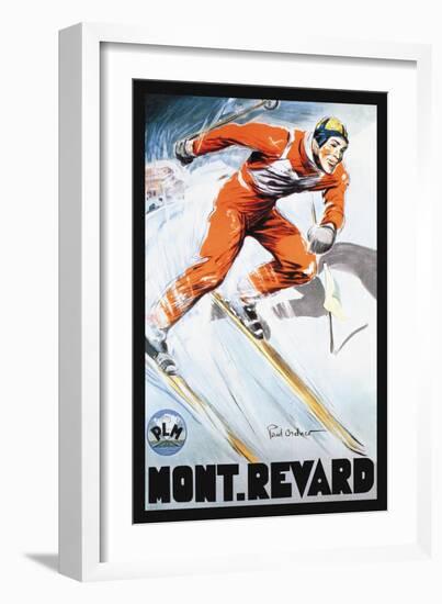 Mont. Revard-Paul Ordner-Framed Art Print