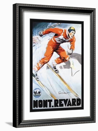 Mont. Revard-Paul Ordner-Framed Art Print