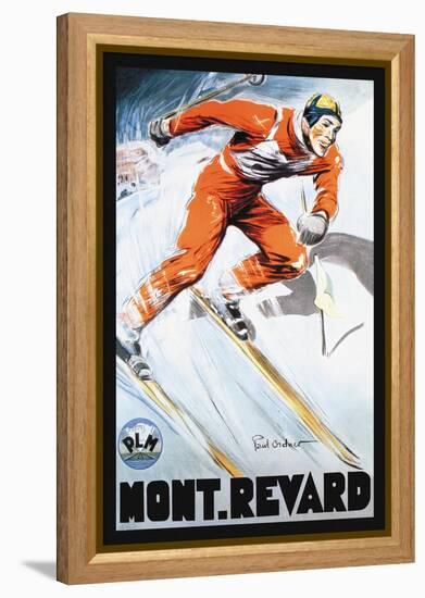 Mont. Revard-Paul Ordner-Framed Stretched Canvas