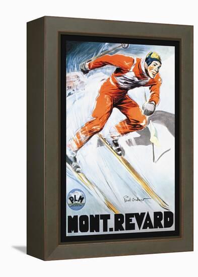 Mont. Revard-Paul Ordner-Framed Stretched Canvas