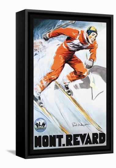 Mont. Revard-Paul Ordner-Framed Stretched Canvas