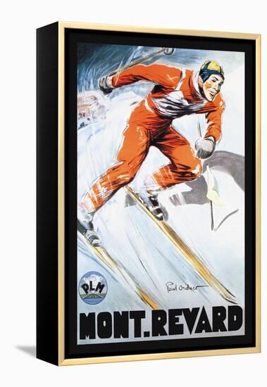 Mont. Revard-Paul Ordner-Framed Stretched Canvas