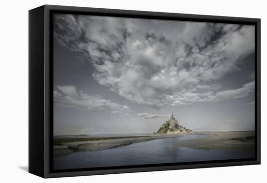 Mont Saint Michel Colorblend-Philippe Manguin-Framed Premier Image Canvas