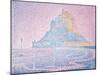 Mont Saint-Michel, Fog and Sun, 1897-Paul Signac-Mounted Giclee Print