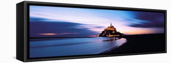 Mont Saint Michel France-null-Framed Stretched Canvas