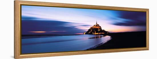 Mont Saint Michel France-null-Framed Stretched Canvas