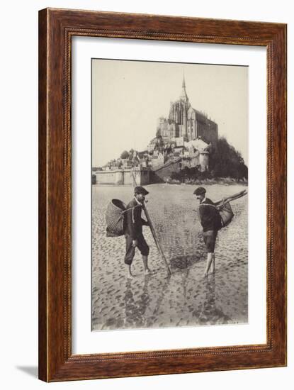 Mont Saint Michel - General View to the Northeast-null-Framed Photographic Print