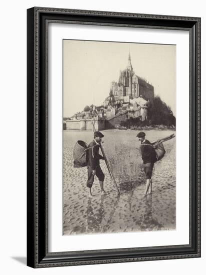 Mont Saint Michel - General View to the Northeast-null-Framed Photographic Print