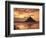 Mont Saint-Michel (Mont St. Michel) at Sunset, La Manche Region, Normandy, France, Europe-Roy Rainford-Framed Photographic Print