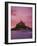 Mont Saint-Michel (Mont St. Michel) at Sunset, La Manche Region, Normandy, France, Europe-Roy Rainford-Framed Photographic Print