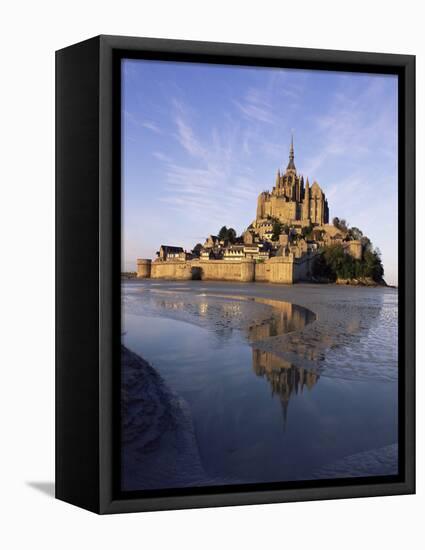 Mont Saint Michel (Mont-St. Michel), Manche, Normandie (Normandy), France-Bruno Morandi-Framed Premier Image Canvas