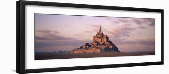 Mont Saint Michel (Mont St.-Michel), Manche, Normandie (Normandy), France-Bruno Morandi-Framed Photographic Print