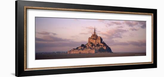 Mont Saint Michel (Mont St.-Michel), Manche, Normandie (Normandy), France-Bruno Morandi-Framed Photographic Print