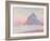 Mont Saint-Michel, Setting Sun, 1897 (Oil on Canvas)-Paul Signac-Framed Giclee Print