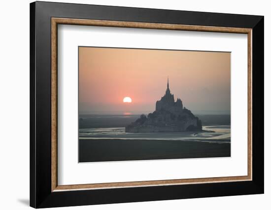 Mont Saint Michel Sunset-Philippe Manguin-Framed Photographic Print