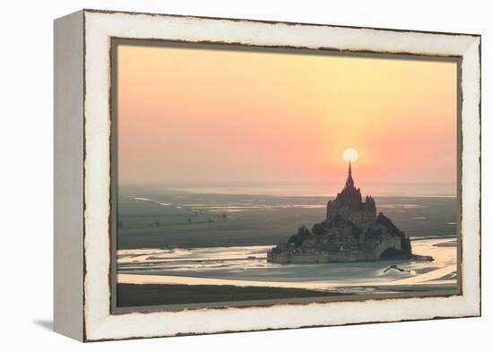 Mont Saint Michel Target-Philippe Manguin-Framed Premier Image Canvas