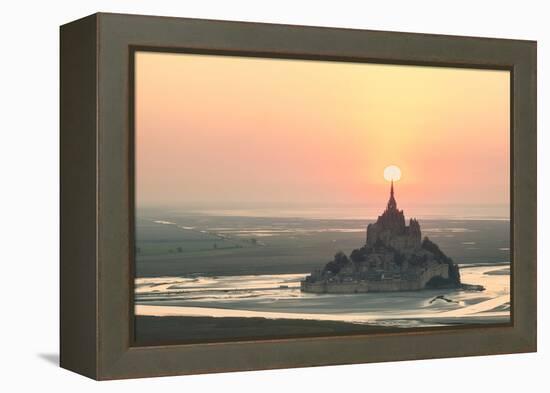 Mont Saint Michel Target-Philippe Manguin-Framed Premier Image Canvas