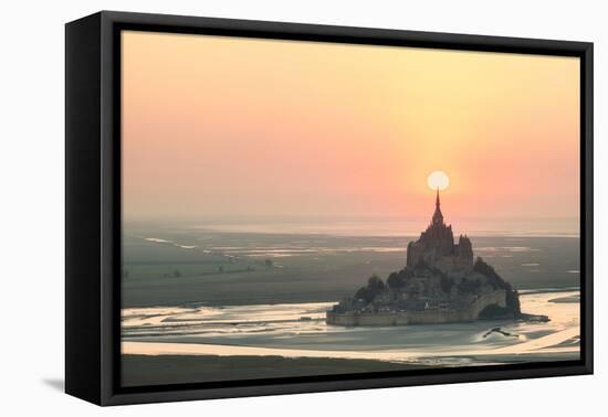 Mont Saint Michel Target-Philippe Manguin-Framed Premier Image Canvas