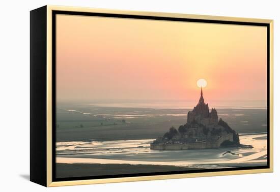 Mont Saint Michel Target-Philippe Manguin-Framed Premier Image Canvas