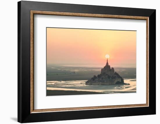 Mont Saint Michel Target-Philippe Manguin-Framed Photographic Print