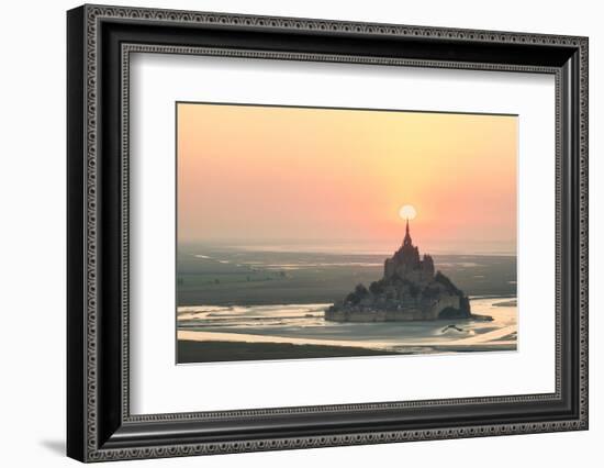 Mont Saint Michel Target-Philippe Manguin-Framed Photographic Print