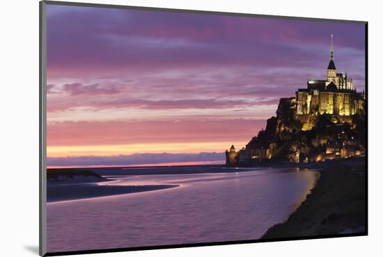 Mont Saint Michel, UNESCO World Heritage Site, Manche, Basse Normandy, France, Europe-Markus Lange-Mounted Photographic Print