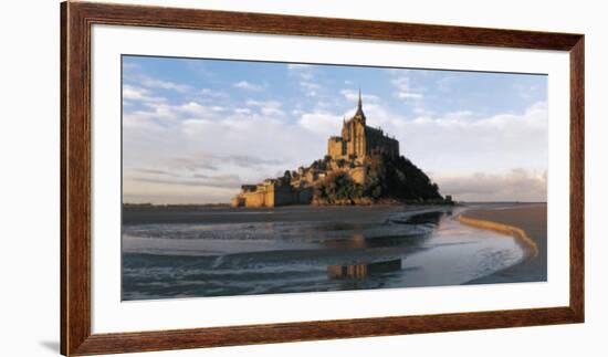 Mont Saint-Michel-Bruno Morandi-Framed Art Print