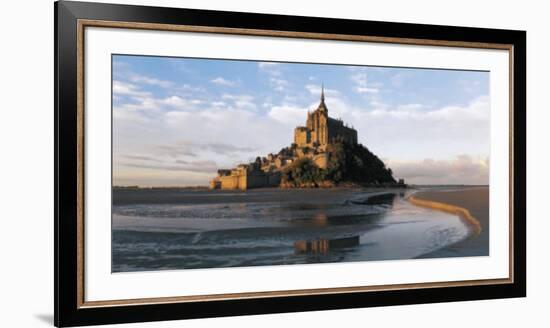 Mont Saint-Michel-Bruno Morandi-Framed Art Print