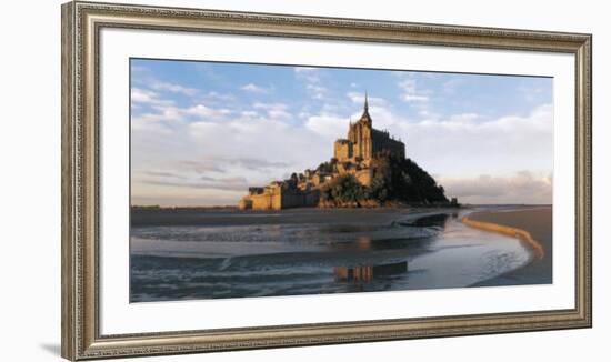 Mont Saint-Michel-Bruno Morandi-Framed Art Print