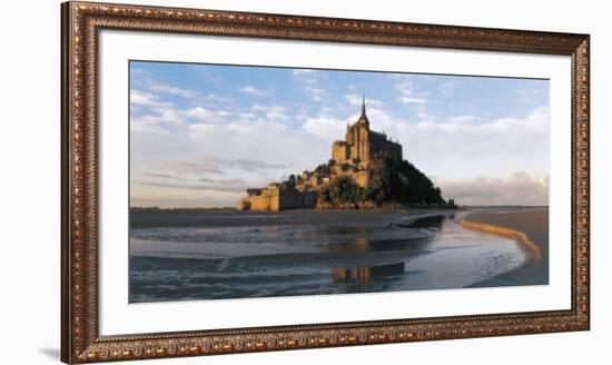 Mont Saint-Michel-Bruno Morandi-Framed Art Print