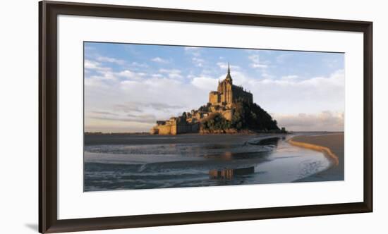 Mont Saint-Michel-Bruno Morandi-Framed Art Print