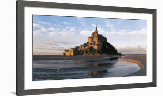 Mont Saint-Michel-Bruno Morandi-Framed Art Print