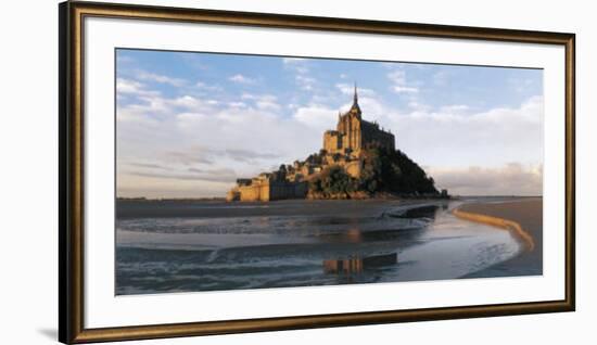 Mont Saint-Michel-Bruno Morandi-Framed Art Print