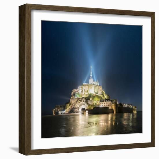 Mont Saint Michel-Philippe Manguin-Framed Photographic Print