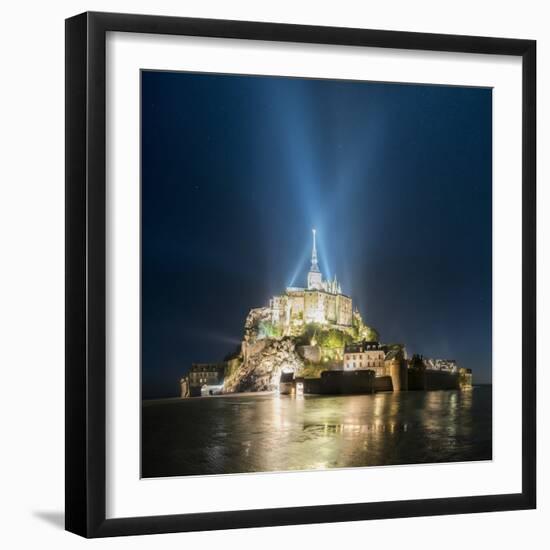 Mont Saint Michel-Philippe Manguin-Framed Photographic Print