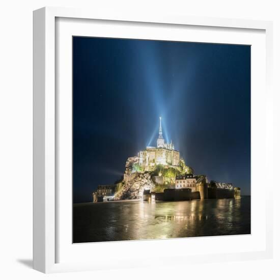 Mont Saint Michel-Philippe Manguin-Framed Photographic Print