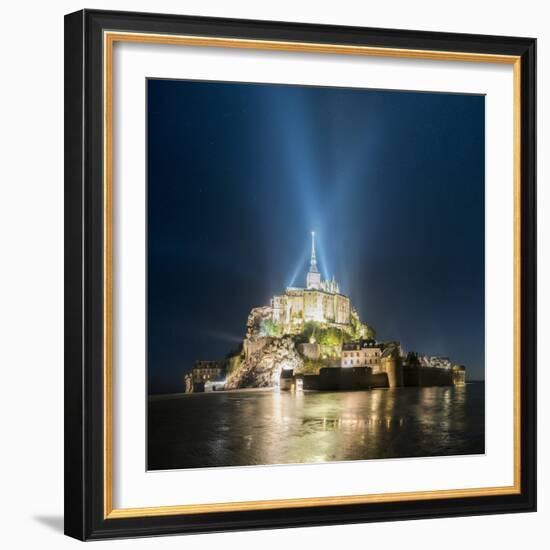 Mont Saint Michel-Philippe Manguin-Framed Photographic Print