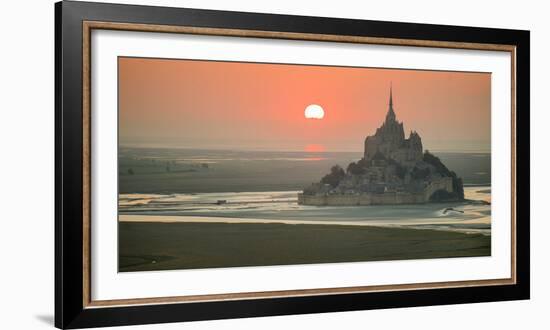Mont Saint Michel-Philippe Manguin-Framed Photographic Print