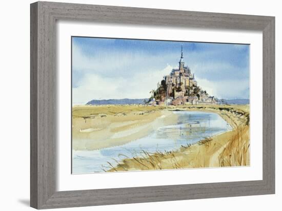 Mont Saint-Michel-Felicity House-Framed Giclee Print