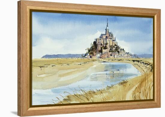 Mont Saint-Michel-Felicity House-Framed Premier Image Canvas